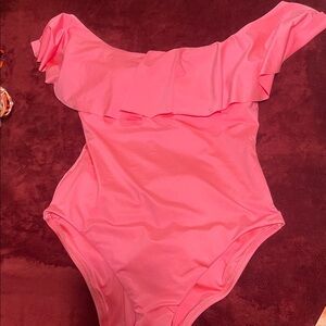 NWT Trina Turk Vibrant Pink Swimwear
